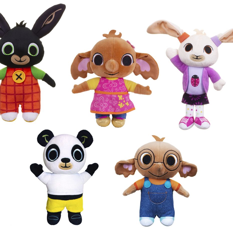 Bing, Sula, Pando, Nicky and Coco Soft Toys – Golden Bear Toys